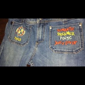 Juicy couture pisces jeans